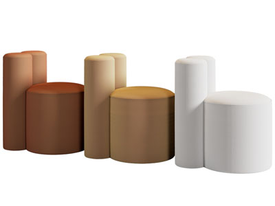 现代布艺沙发凳子 休闲椅