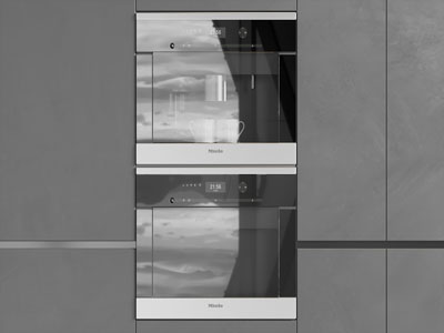 现代烤箱 咖啡机 厨房电器