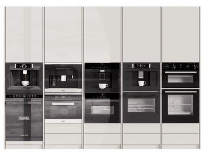 现代咖啡机 烤箱 洗碗机 厨房电器