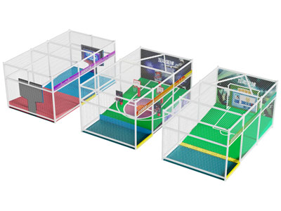 现代户外篮球场 体育设备3d模型 现代户外篮球场 体育设备