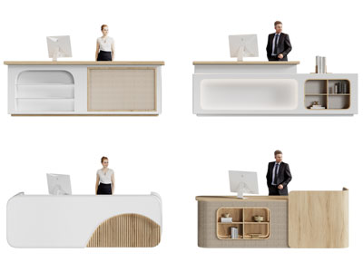 现代前台接待台