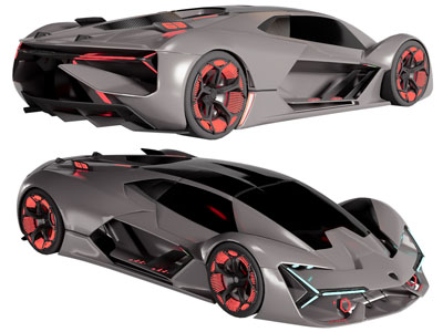 现代概念汽车 轿车