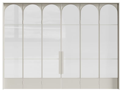 法式玻璃双开门 房门 平开门