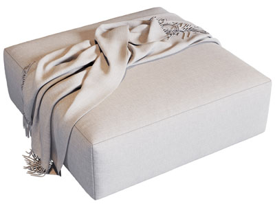 现代方形坐墩 沙发凳子