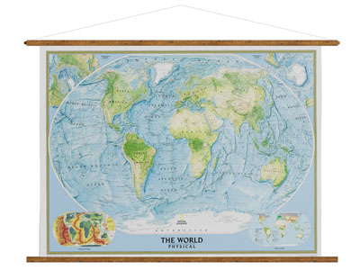 现代世界地图 墙饰挂件