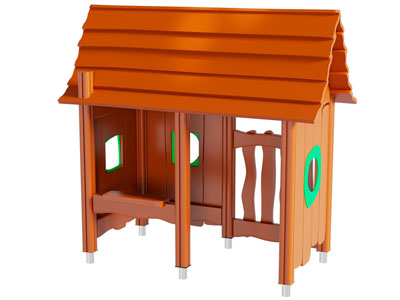 现代儿童游戏小屋 卡通房子 游乐设备3d模型 现代儿童游戏小屋 卡通房子 游乐设备