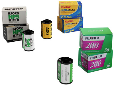 现代柯达胶卷 胶片 胶带 摆件组合