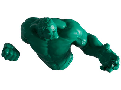 现代动漫绿巨人墙饰 挂件