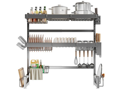 现代碗碟 刀具 锅具 厨具收纳架