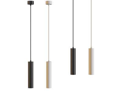 现代金属垂线吊灯