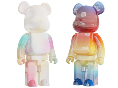 现代暴力熊雕塑雕刻摆件组合