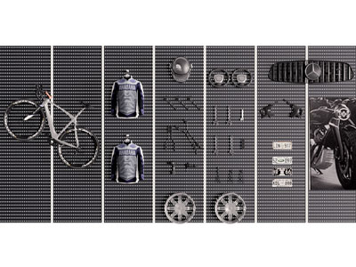 现代洞洞眼墙面收纳架 墙饰