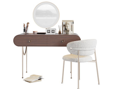 现代轻奢化妆 梳妆台