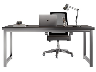 现代书桌椅组合3d模型 现代书桌椅组合