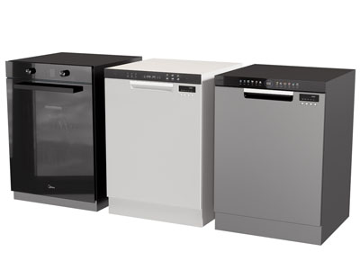 现代洗碗机 厨房电器