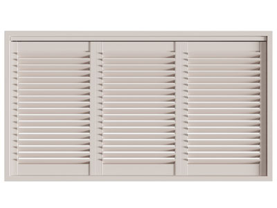 现代木质百叶窗户