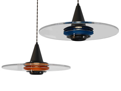 现代透明亚克力灯罩吊灯