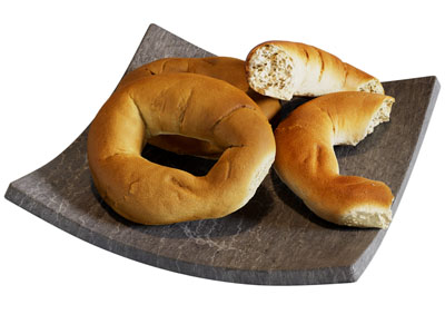 现代甜甜圈 面包 水果食物