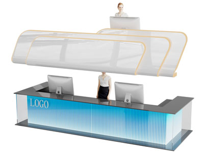 现代前台接待台