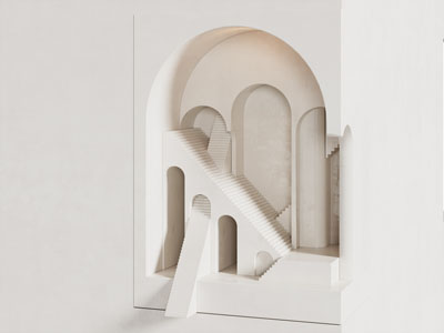 侘寂风石膏灯 壁灯