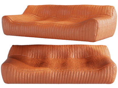 现代懒人多人沙发3d模型 现代懒人多人沙发