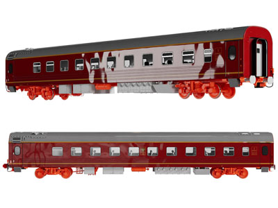 现代铁皮火车车厢3d模型 现代铁皮火车车厢