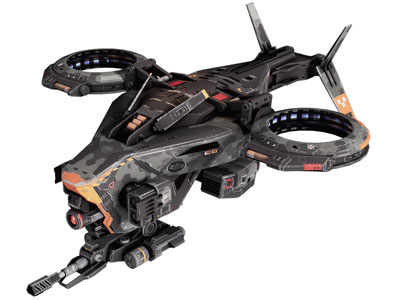 工业风loft科幻飞行器 宇宙飞船 战舰