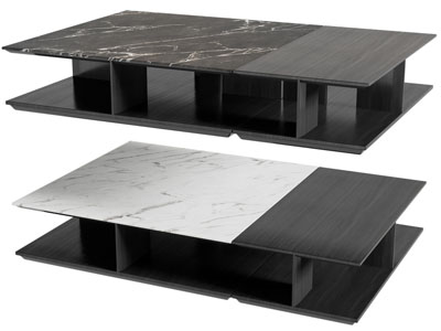 现代长方形茶几3d模型 现代长方形茶几