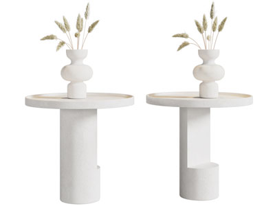 现代奶油风花瓶花卉