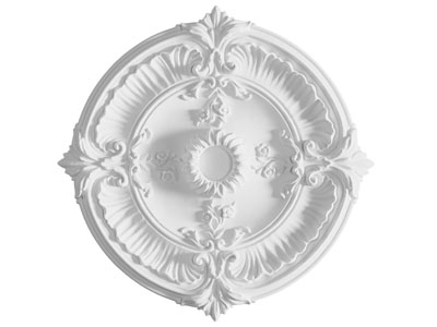 现代欧式雕花灯盘