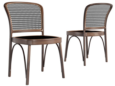现代藤编休闲椅子 餐椅