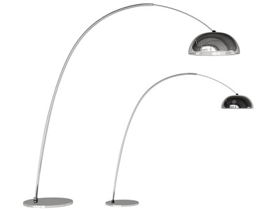 现代金属钓鱼落地灯