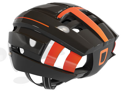 现代安全帽 自行车头盔 骑行头盔