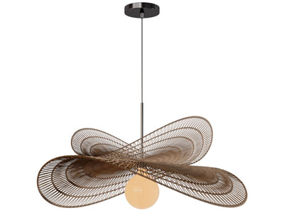 现代网状灯罩吊灯