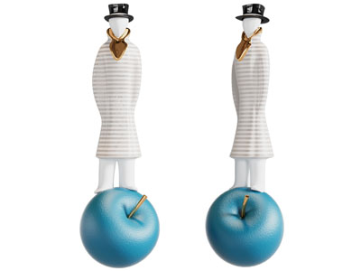 现代抽象人物雕塑雕刻摆件组合3d模型 现代抽象人物雕塑雕刻摆件组合