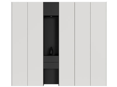 现代装饰衣柜3d模型 现代装饰衣柜