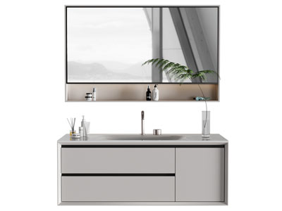 现代洗手台 镜柜 浴室柜