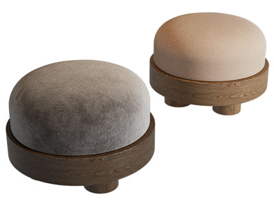 现代圆形凳子 沙发凳子