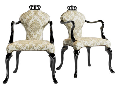 法式休闲椅子 餐椅