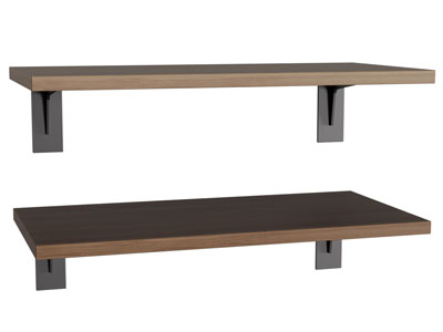 现代长方形实木置物架 隔板