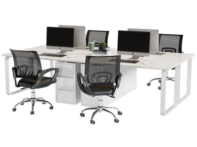 现代办公椅组合