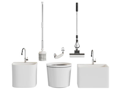 现代拖把池 拖把