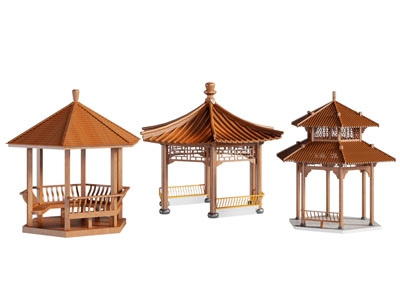 新中式八角亭子 凉亭