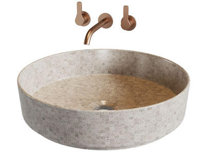 现代洗手盆 水龙头