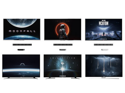 现代液晶电视 智能电视机3d模型 现代液晶电视 智能电视机