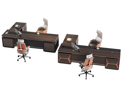 现代老板台 老板桌椅组合