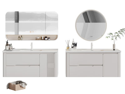 现代洗手台 镜柜 浴室柜