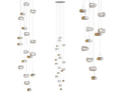 现代风铃吸顶吊灯