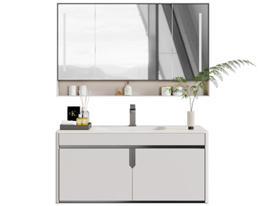 现代洗手台 镜柜 浴室柜