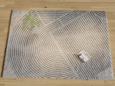 现代长方形地毯3d模型 现代长方形地毯